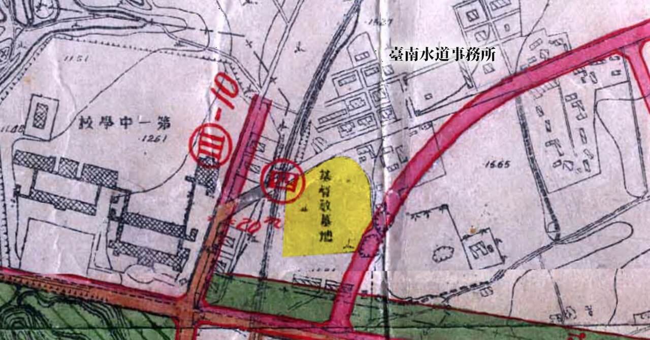 臺南都市計畫圖(1941)